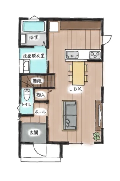 27.75坪タイプ1階