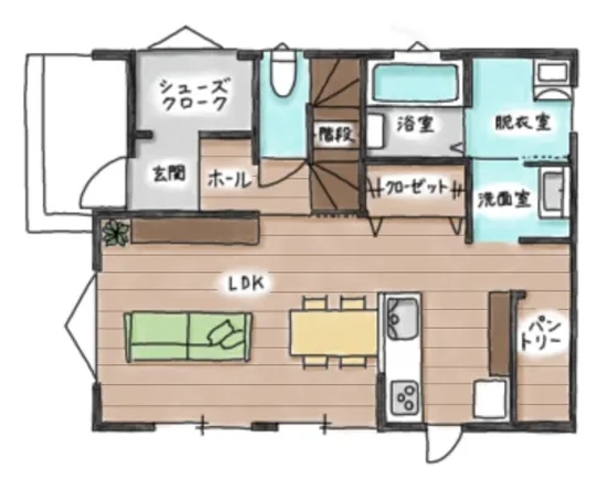 31坪タイプ1階