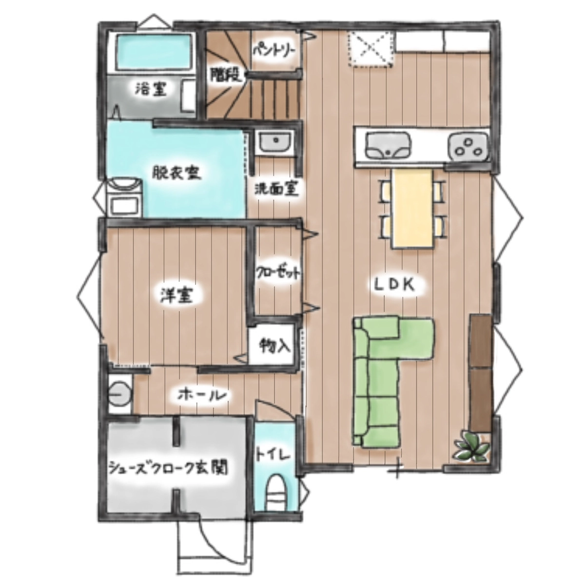35坪タイプ1階